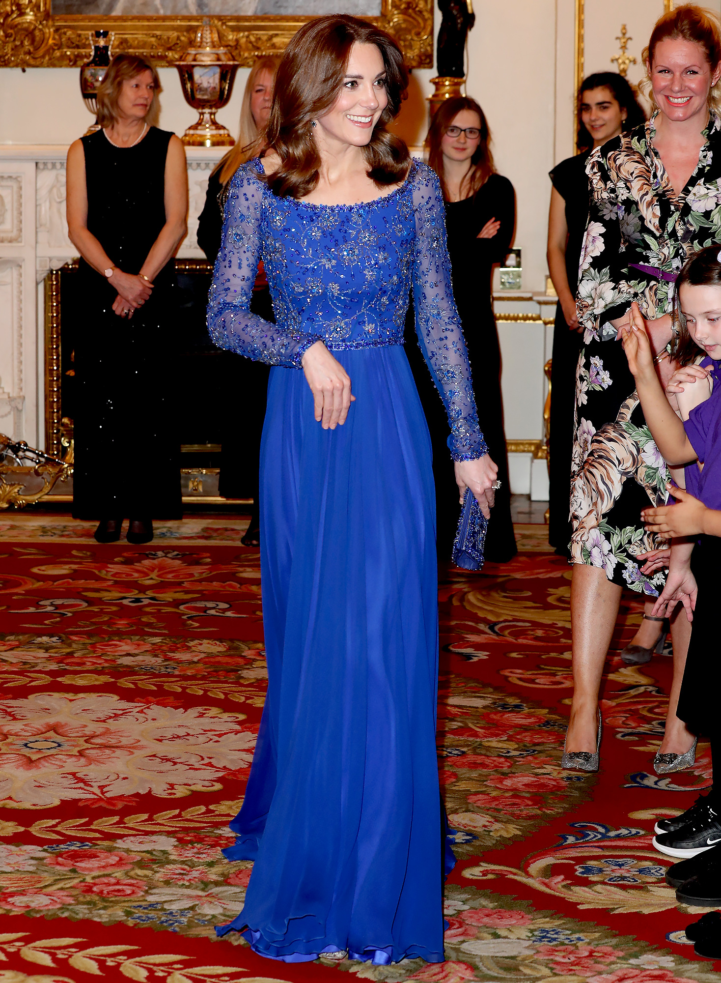 Kate Middleton Wore a Jenny Packham Wedding Dress to an Event at Buckingham  Palace